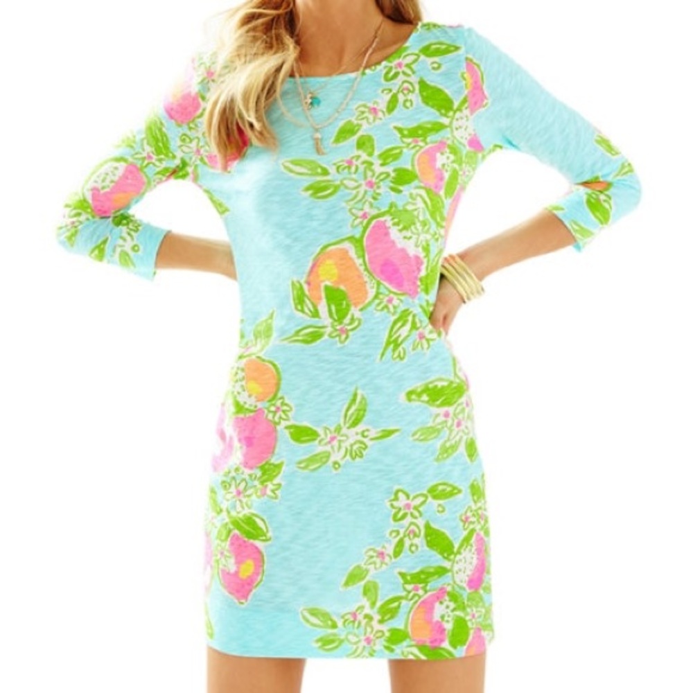 Lilly Pulitzer Marlowe dress pink lemonade